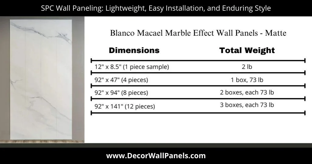 SPC Wall Paneling: Lightweight, Easy Installation, and Enduring Style