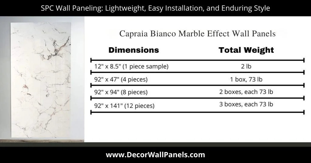 SPC Wall Paneling: Lightweight, Easy Installation, and Enduring Style