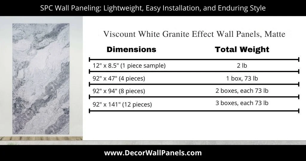 SPC Wall Paneling: Lightweight, Easy Installation, and Enduring Style